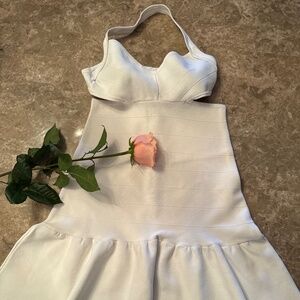 White Guess Bodycon Dress